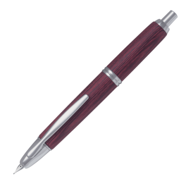 Stylo-plume Capless Wooden Rouge - Plume M