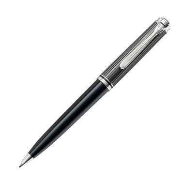 Stylo bille SOUVERÄN 805 Stresemann en résine haute qualité - Noir / Anthracite