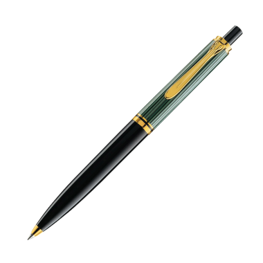 Stylo bille SOUVERÄN 400 en résine haute qualité, Noir / Vert