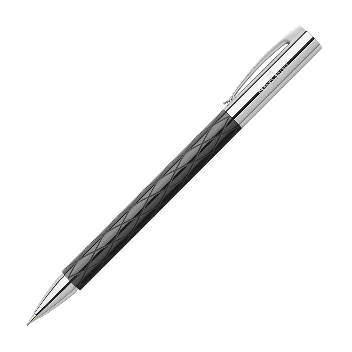 Porte-mine 0.7 mm Faber-Castell Ambition Losange Noir