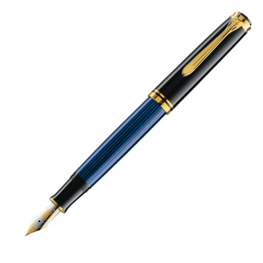 M800 Stylo-plume noir/bleu F