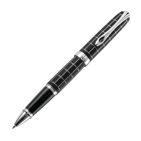 Roller Excellence A plus Rhomb guilloché lapis noir chrome