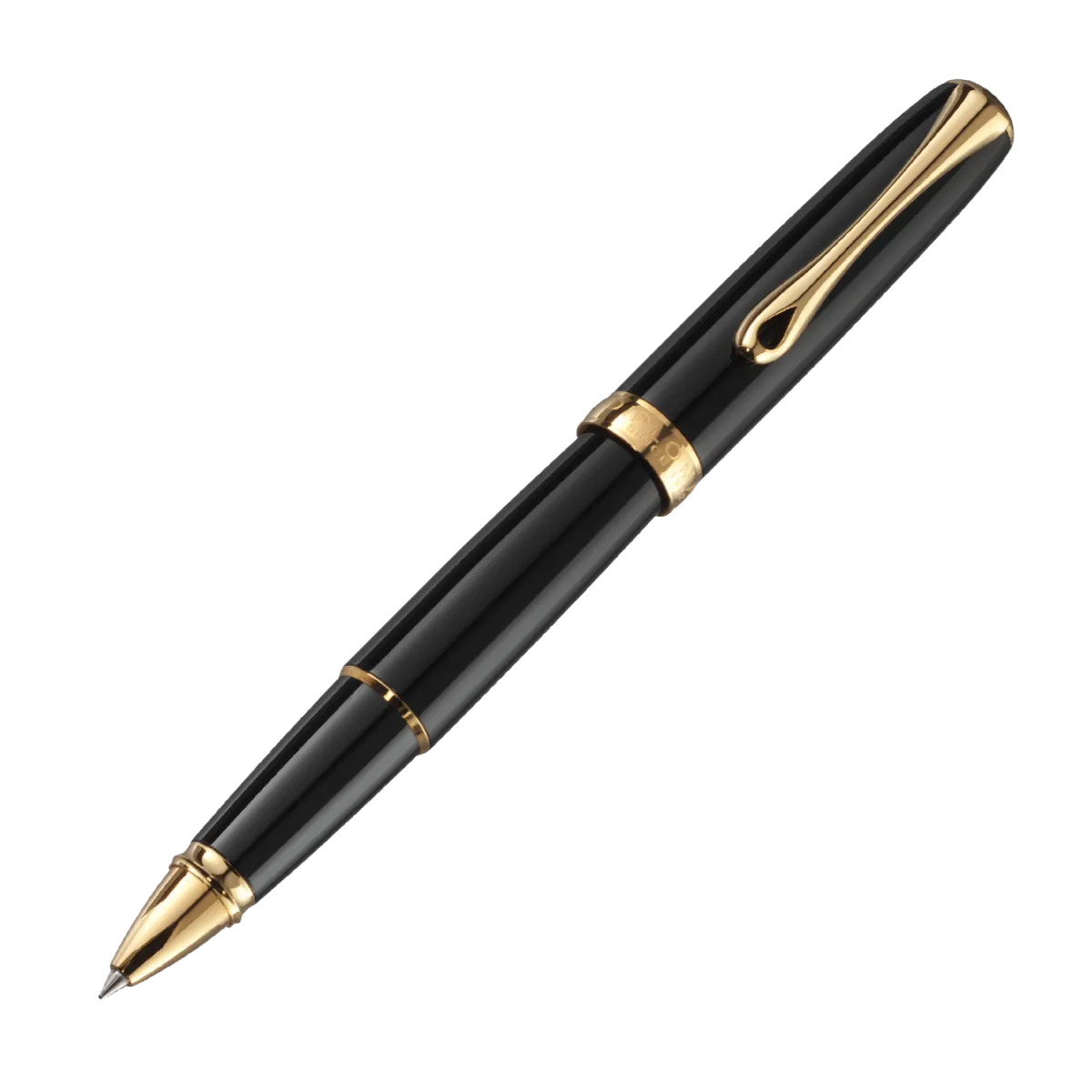 Roller Excellence A2 laqué noir doré