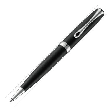 Stylo bille Excellence A2 lapis noir mat chrome easyFlow