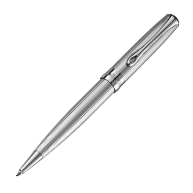 Stylo bille Excellence A2 Guilloché chrome easyFlow