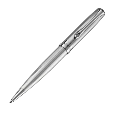 Stylo bille Excellence A2 Guilloché chrome easyFlow