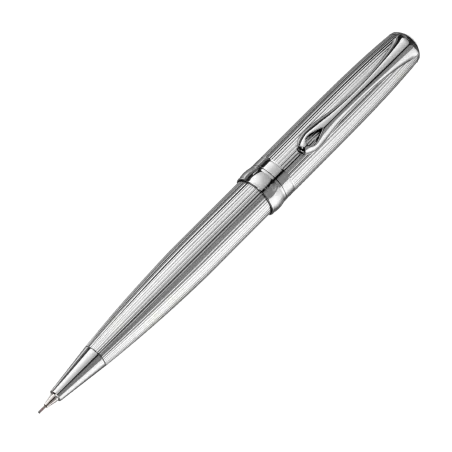 Porte-mines Excellence A2 Guilloché chrome - 0,7
