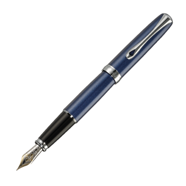 Stylo-plume Excellence A2 Bleu nuit 14 carats - M