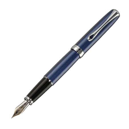 Stylo-plume Excellence A2 Bleu nuit 14 carats - M