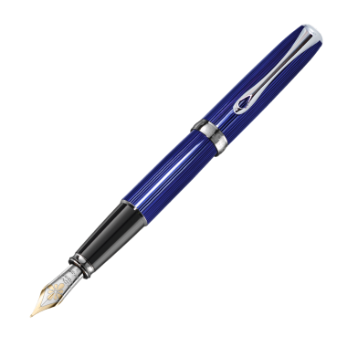 Stylo-plume Excellence A2  Skyline bleu 14 carats - M