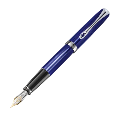 Stylo-plume Excellence A2  Skyline bleu 14 carats - M