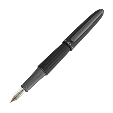 Stylo-plume Aero noir 14 carats  - M