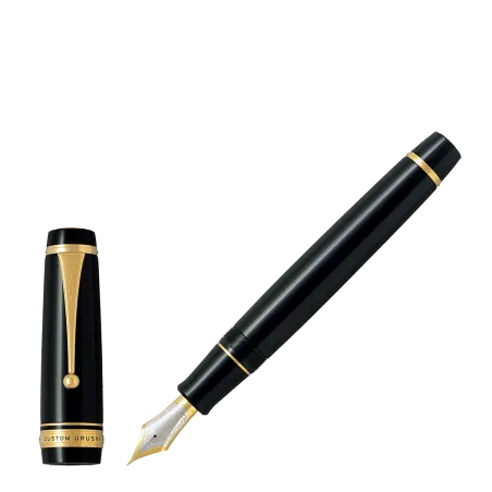 Stylo-plume Pilot Custom Urushi laqué Noir Attributs plaqués Or
