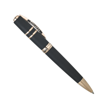 Stylo bille Homo Sapiens Bronze en lave  - BLACK LAVA