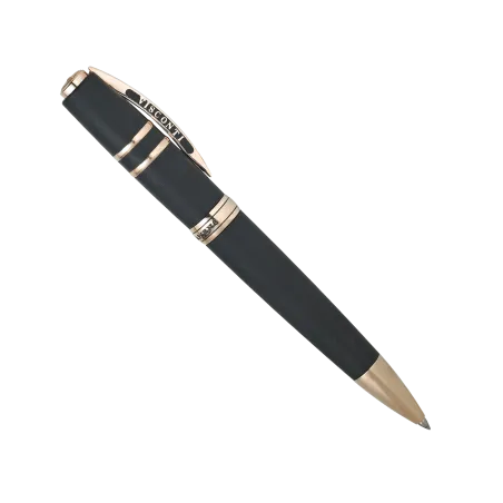 Stylo bille Homo Sapiens Bronze en lave  - BLACK LAVA