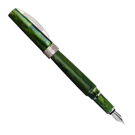 Stylo-plume Mirage en résine - EMERALD B