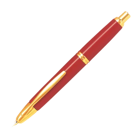 Stylo plume Pilot : Capless Noir Attributs Dorés Plume Fine