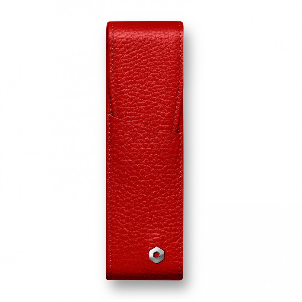Étui pour 2 stylos  LÉMAN ROUGE Étui pour 2 stylos  LÉMAN ROUGE
