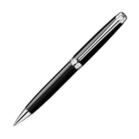 Stylo Bille Caran d'Ache - Léman - Ebony Noir Rhodié