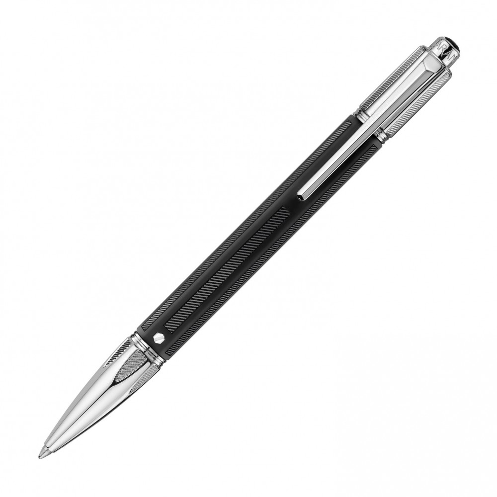 Stylo Bille VARIUS RUBRACER Argenté Rhodié Stylo Bille VARIUS RUBRACER Argenté Rhodié