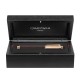 Stylo Plume M Caran d'ache - Varius - Ebony Plaqué or rose - Coffret