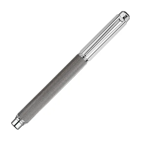 Stylo Roller Caran d'Ache - Varius - Ivanhoé Argenté Rhodié - Fermé