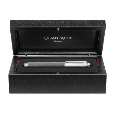 Stylo Roller Caran d'Ache - Varius - Ivanhoé Argenté Rhodié