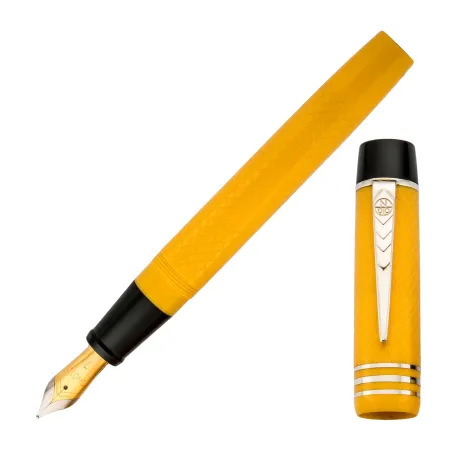Stylo-Plume Magna Classic Yellow & Silver
