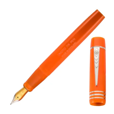 Stylo-Plume Magna Classic Tangerine & Silver