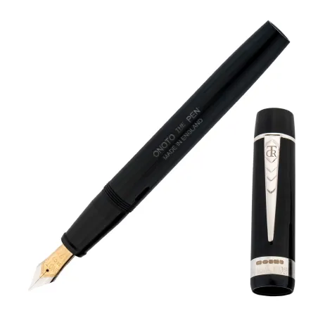 Stylo-Plume Magna Classic Roger Wolfe Plunger Black & Silver