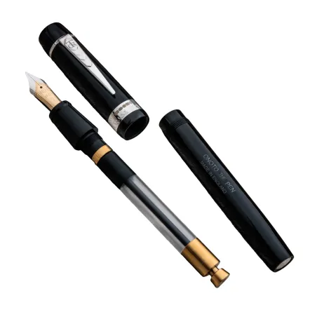 Stylo-Plume Magna Classic Roger Wolfe Plunger Black & Silver