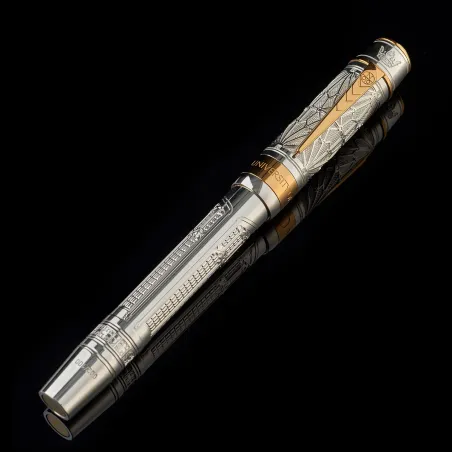 Stylo-Plume Oxford Divinity Silver Pen