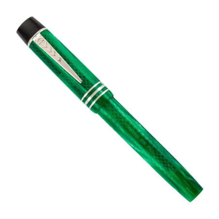 Stylo-Plume Magna Classic Pearl Green Pearl & Silver chased