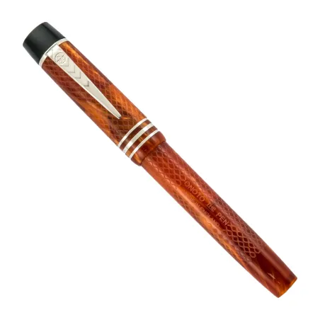 Stylo-Plume Magna Classic Pearl Amber Pearl & Gold chased