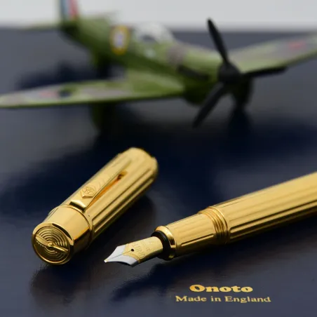 Stylo-Plume Aviator Vermeil (gold plated silver)