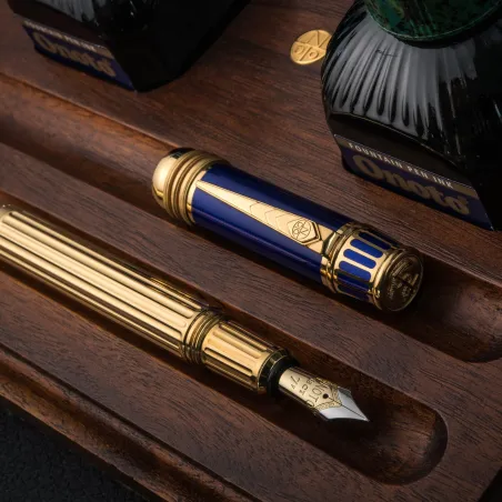 Stylo-Plume Nelson Vermeil / Vitreous Enamel