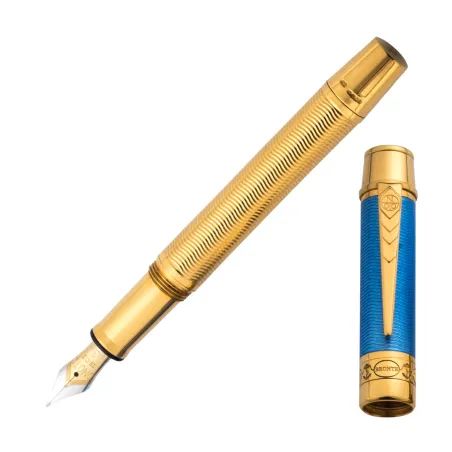 Stylo-Plume Emma Hamilton Vermeil / Vitreous Enamel