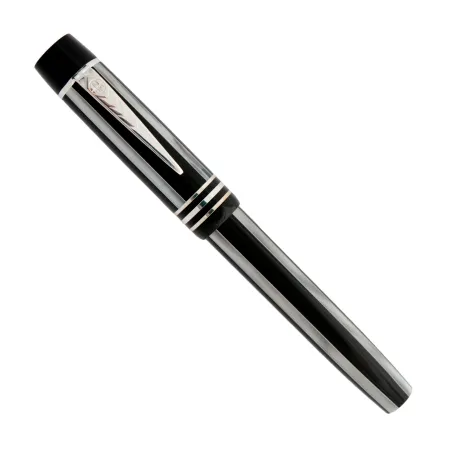 Stylo-Plume Charles Dickens Copperfield - silver pinstripe & Silver