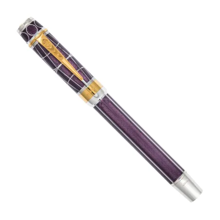 Stylo-Plume Kings College Collection Xu Zhimo Silver with Vutreous Enamel