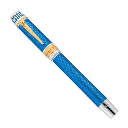 Stylo-Plume The British Musuem Collection The Great Court Silver Vitreous Enemel