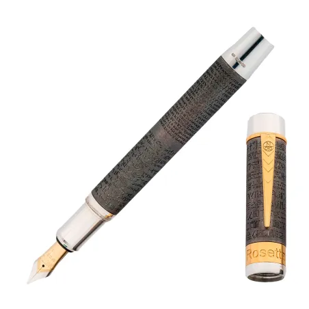 Stylo-Plume The British Musuem Collection The Rosetta Pen Burnished Silver