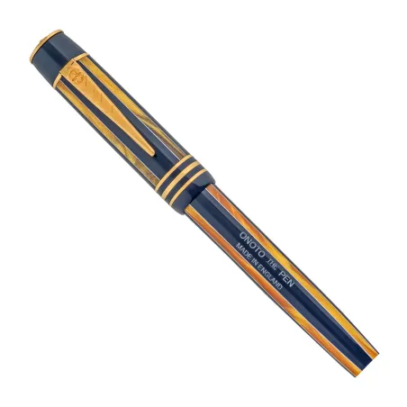 Stylo-Plume University of Oxford Collection Blue and gold Pinstripe & Gold