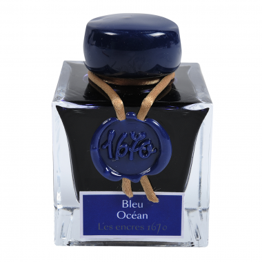 Flacon d'encre Jacques Herbin 50 ml - Bleu Ocean