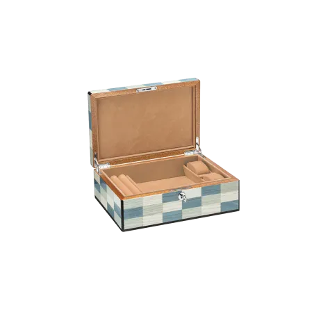 Coffrets à Bijoux MORICI - VENEZIA // LAGUNA. Capacité : 2 montres