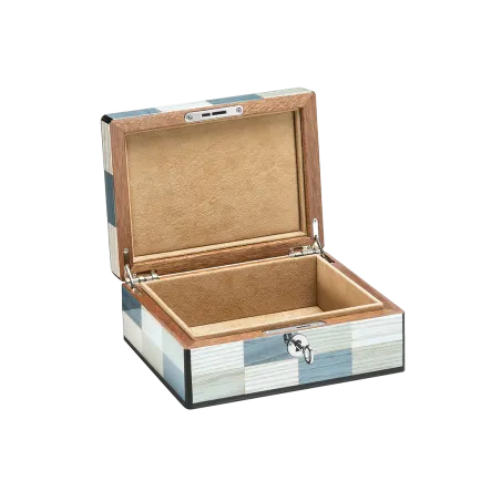 Coffrets Vide MORICI - VENEZIA // LAGUNA. Finition vernis brillant.