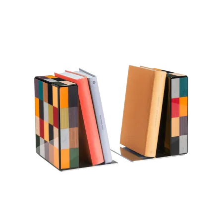 Serre-Livres MORICI - VENEZIA // RIALTO. Finition vernis brillant.