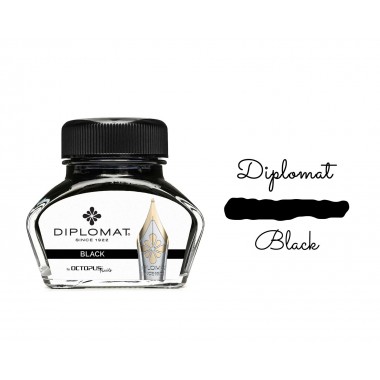 Flacon d'encre Diplomat - Noir