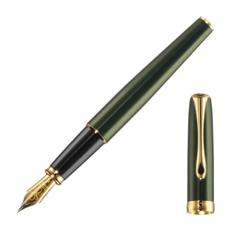 Stylo-Plume Diplomat Excellence A2  Evergreen doré