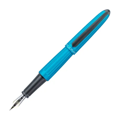 Stylo-plume Diplomat Aero Turquoise 14 carats