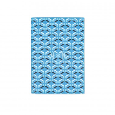 Porte-passeport PINEL & PINEL brooklyn en toile enduite azur
